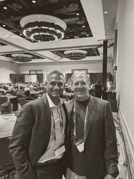 Dr. Rowan Paul with Paul Tortland